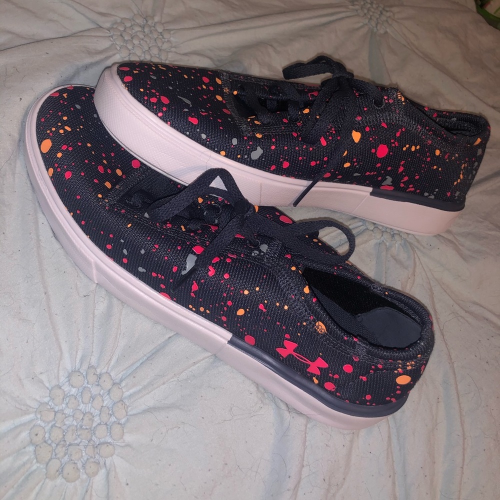 *SOLD* Paint Splatter Under Armour sneakers